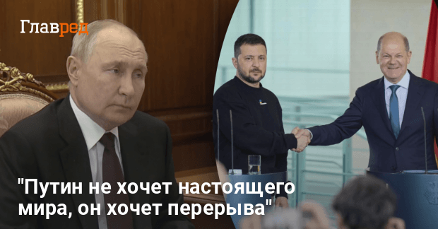 Переговоры Путина и Шольца — Зеленский сделал важное предостережение