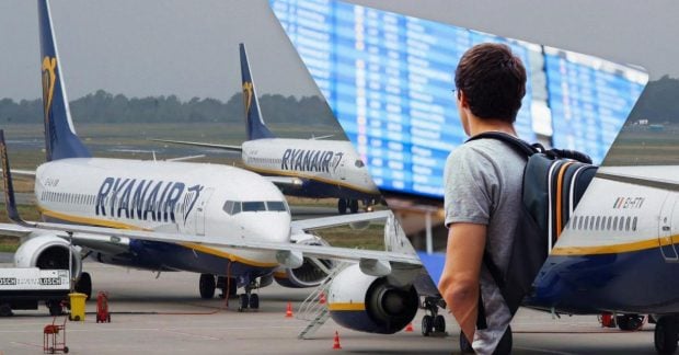 Ryanair сократит количествл рейсов в Испанию