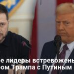 Новости Украины — лидеры ЕС встревожены разговором Трампа с Путиным