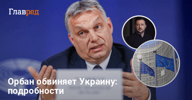 Украина против Венгрии — Орбан обвиняет Киев в спецоперации