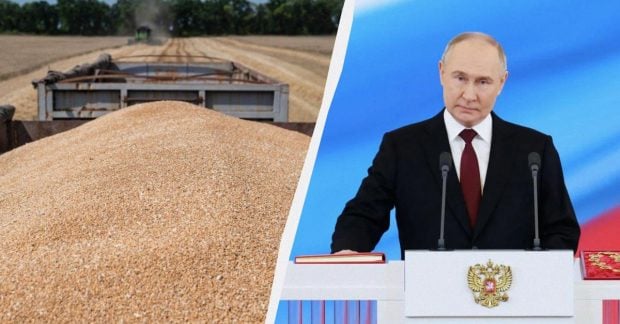 Экспорт зерна из Украины — Путин обрекает на голод Украину, а вместе с ней и весь мир,