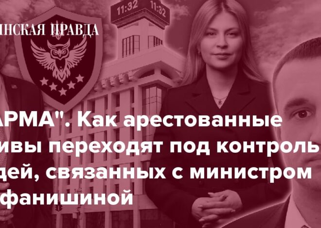 "ДАРМА". Как арестованные активы переходят под контроль людей, связанных с министром Стефанишиной