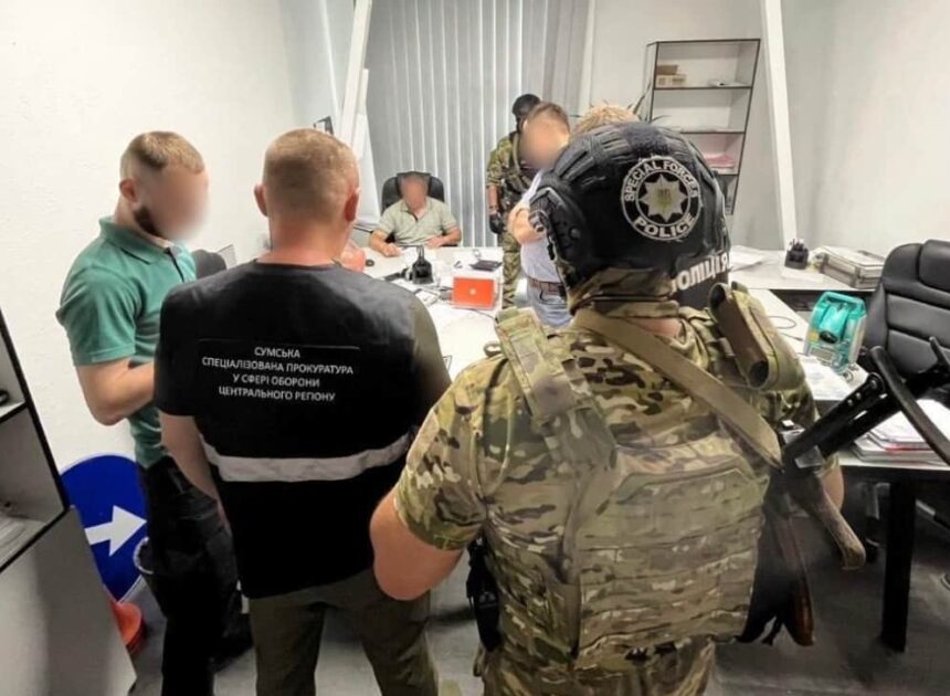 Разоблачили миллионную »схему» на строительстве фортификаций в Сумской области