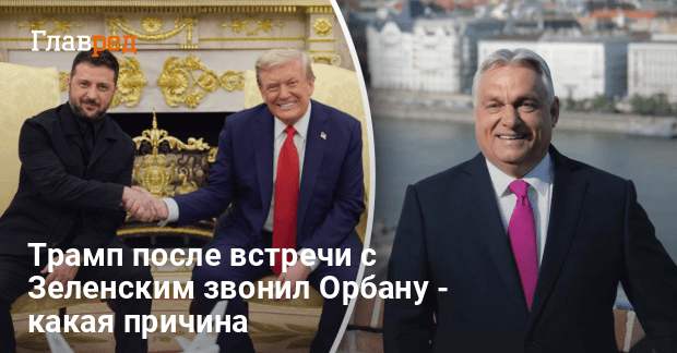 Звонок Трампа Орбану — о чем лидер США говорил с премьером Венгрии