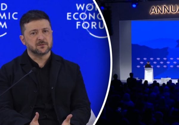 Выступление Зеленского в Давосе — Зеленский жестко раскритиковал Европу