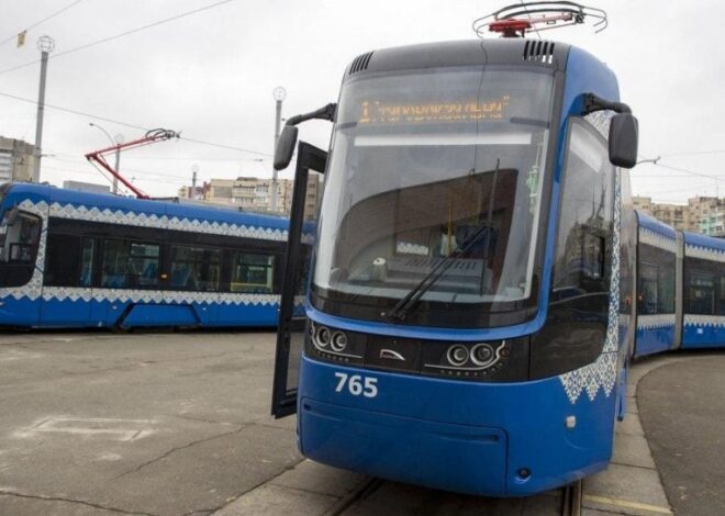 Троещина – один из районов Киева более полугода будет без трамвая