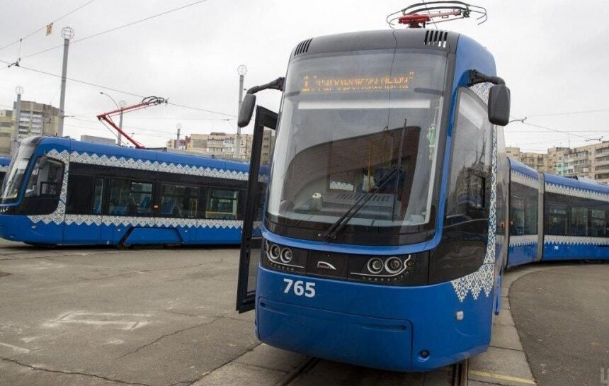 Троещина – один из районов Киева более полугода будет без трамвая