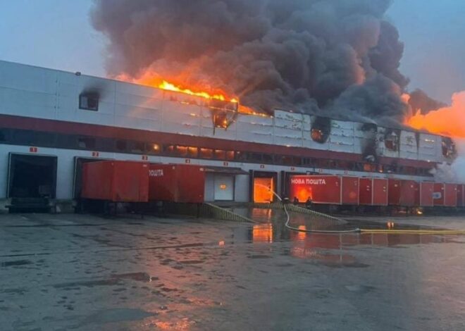 Луцк – Россия уничтожила терминал «Новой почты»