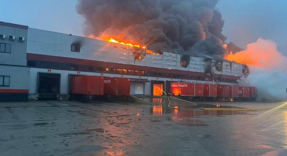 Луцк – Россия уничтожила терминал «Новой почты»