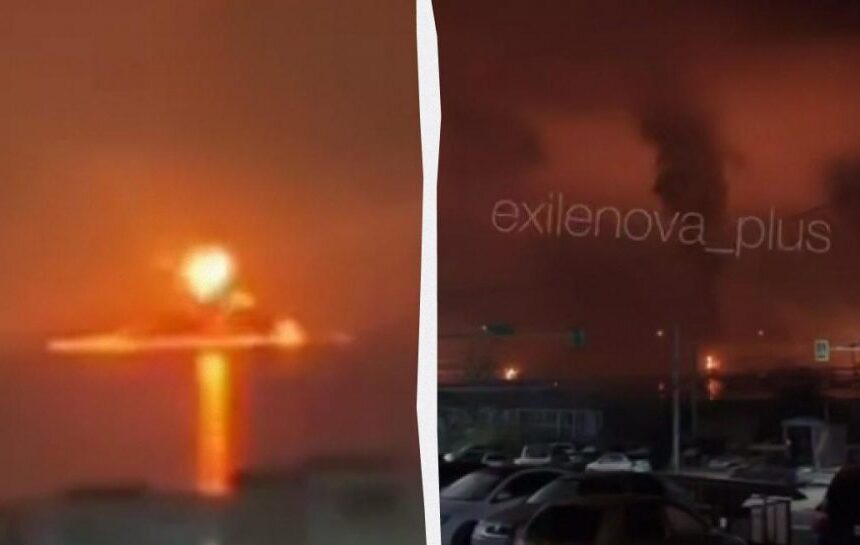 Шесхарис – В Краснодарском крае дроны атаковали нефтяной терминал