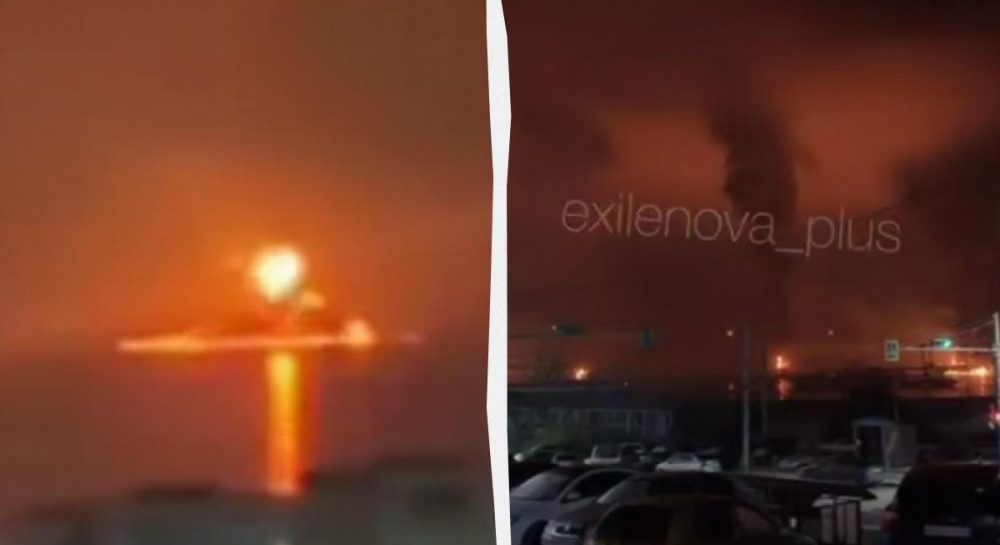 Шесхарис – В Краснодарском крае дроны атаковали нефтяной терминал