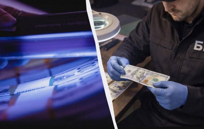 100 долларов в Украине – дельцы пытались сбыть фальшивые деньги