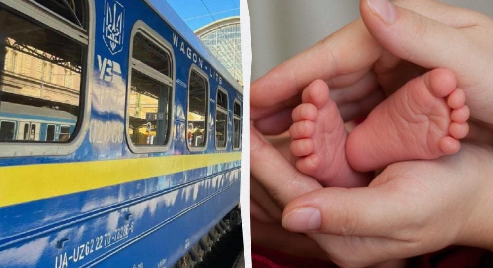 Укрзализныця – в поезде родился ребенок