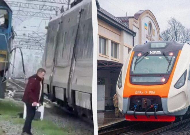 Столкновение поезда Интерсити с тепловозом