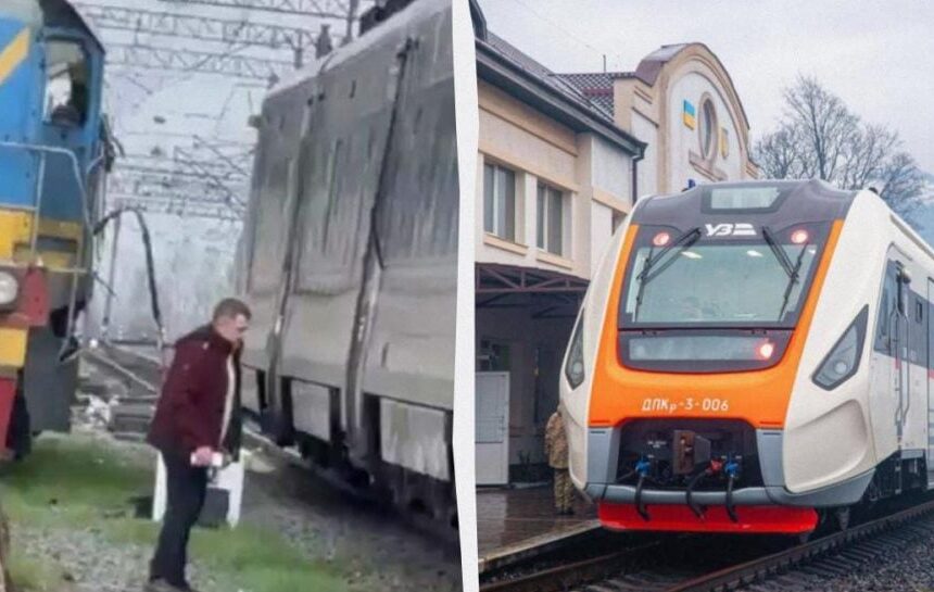 Столкновение поезда Интерсити с тепловозом