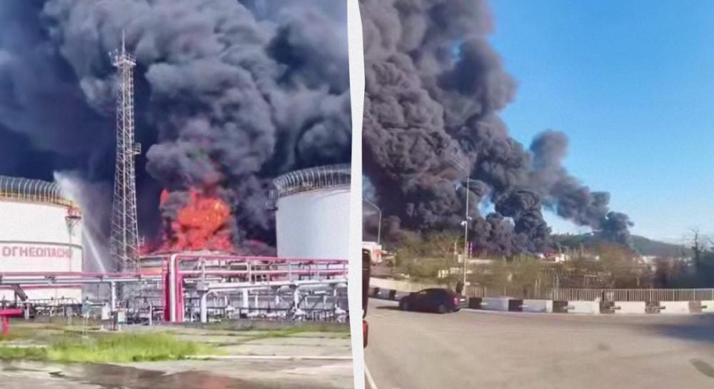 Туапсе – украинские дроны уничтожили более половины резервуаров на НПЗ