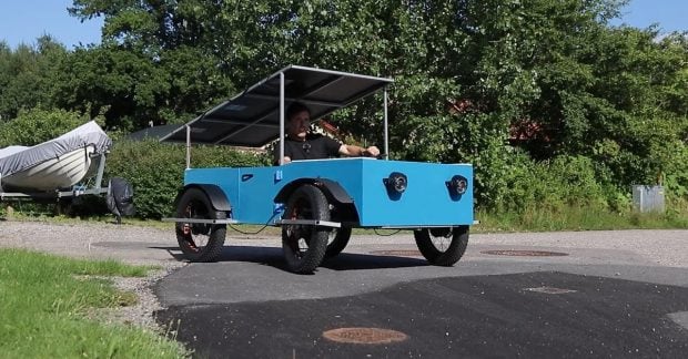 Самодельные автомобили — мужчина создал необычный электромобиль