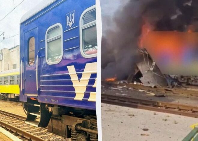 Война в Украине – Россия нанесла удары по железной дороге в трёх регионах