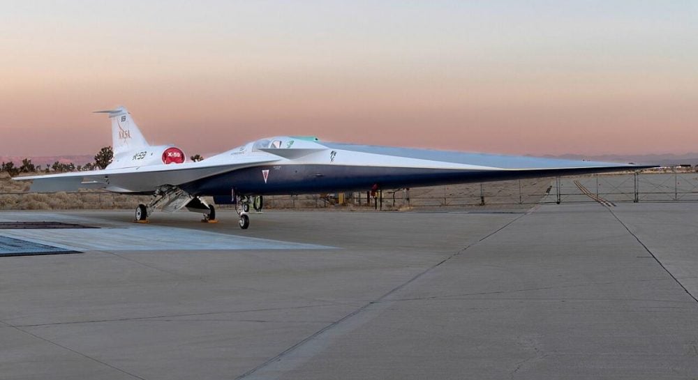 Самолеты США – американцы разогнали X-59 почти до сверхзвуковой скорости
