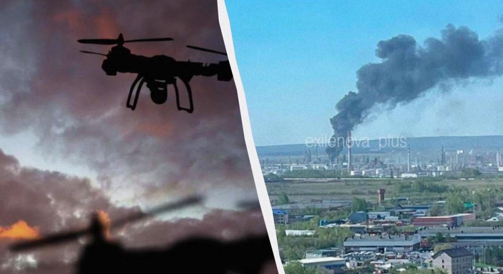 Война с Россией – украинские беспилотники «выключили» один из крупнейших НПЗ РФ