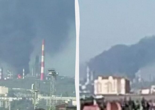 Сызрань – дроны атаковали Самарскую область РФ, горит НПЗ