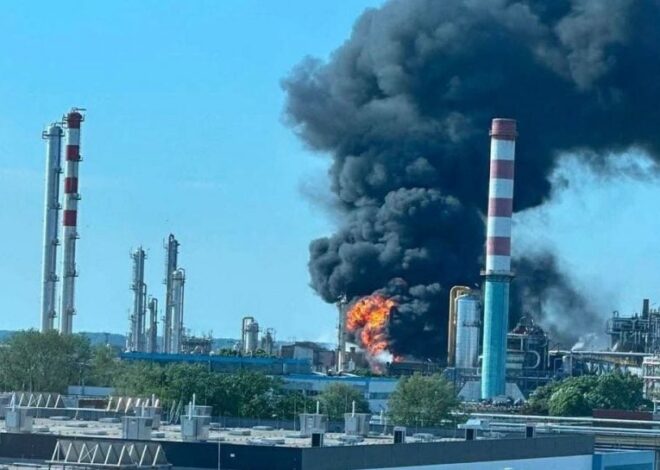 В Венгрии произошел мощный взрыв на заводе крупнейшей нефтяной компании страны: что известно