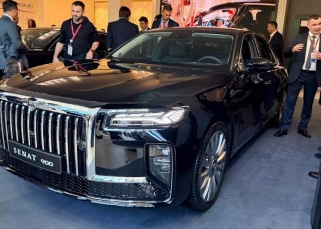 Senat 900 – в России впервые показали новое авто «представительского класса»