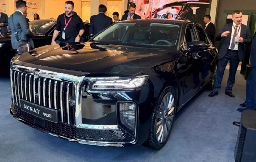 Senat 900 – в России впервые показали новое авто «представительского класса»