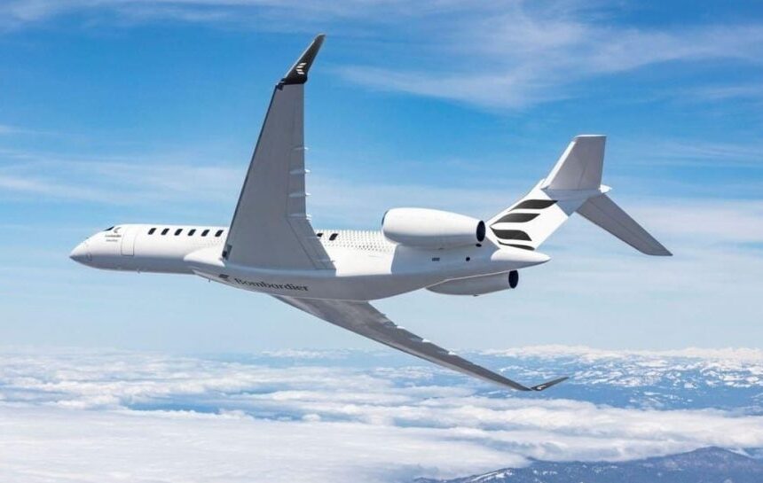 Global 8000 – самый быстрый гражданский самолет в мире установил свой первый рекорд