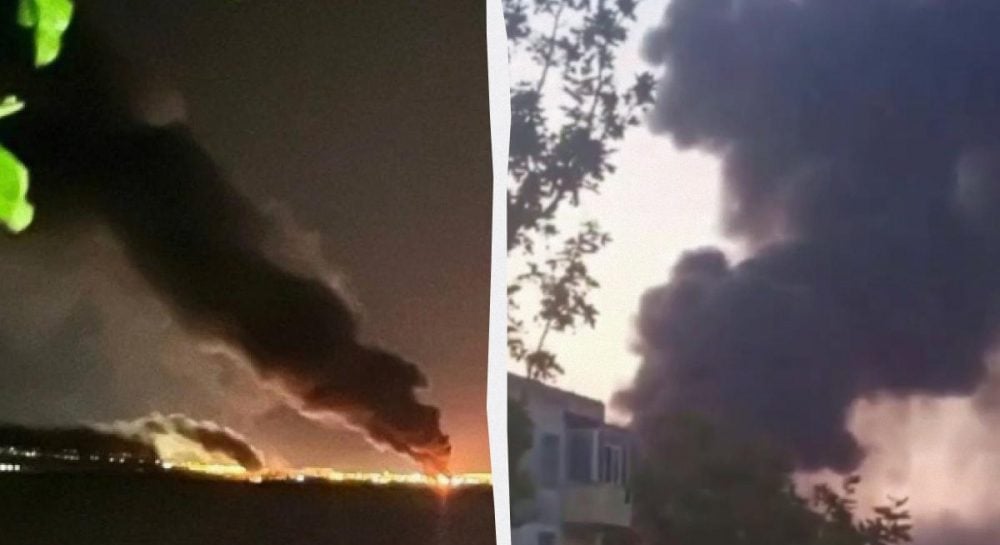 Дроны нанесли удары по портам в Керчи и Краснодарском крае, вспыхнули пожары, – СМИ (видео)