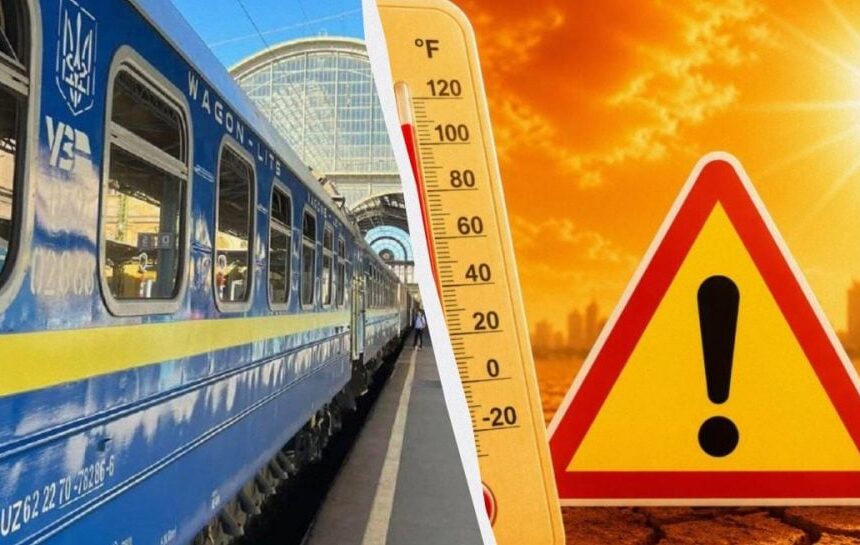 Укрзализныця – украинцы массово жалуются на невыносимую жару в вагонах