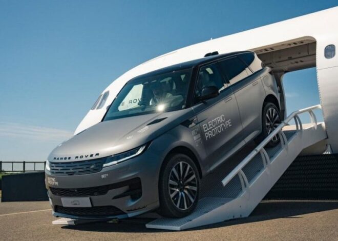 представлен Range Rover Sport Electric