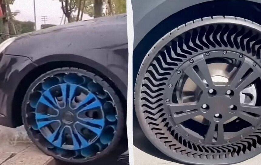 Bridgestone запустила в производство шины без воздуха