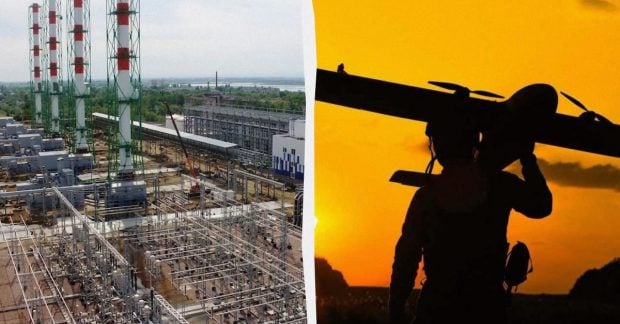 В Крыму на Сакской ТЭЦ возник пожар