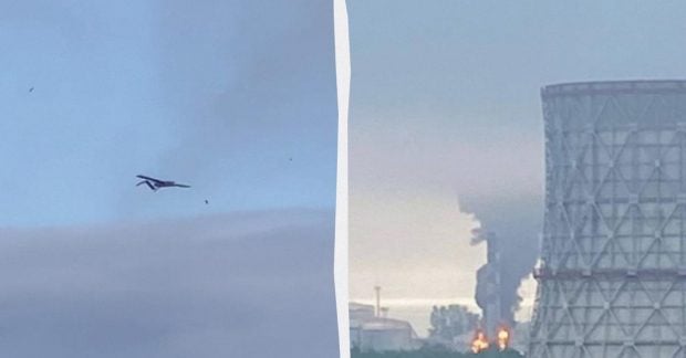 Украинские дроны атаковали Россию — в Санкт-Петербурге горит нефтяной терминал