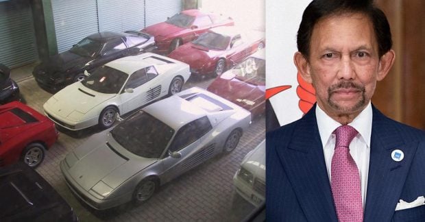 какими автомобилями владеет Хассанал Болкиах