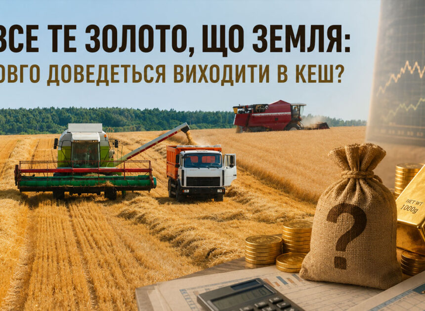 Не все те золото, що земля: як довго доведеться виходити в кеш?