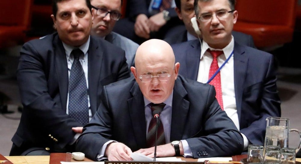 Небензя подал жалобу в ООН на санкции Украины в отношении Маши и Медведя