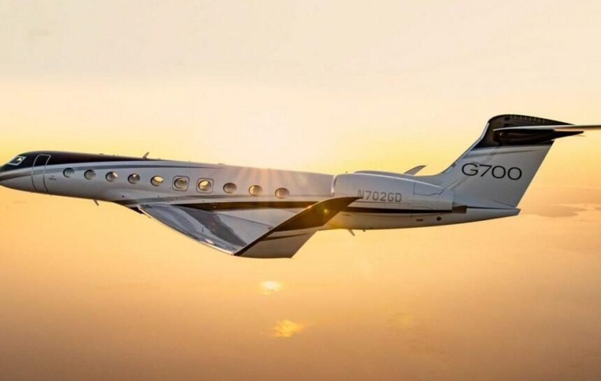 Gulfstream G700 установил новый рекорд скорости