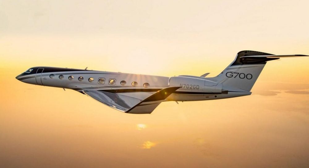 Gulfstream G700 установил новый рекорд скорости