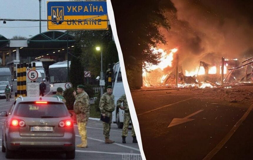 РФ нанесла удар по пункту пропуска на границе с Молдовой, он не работает