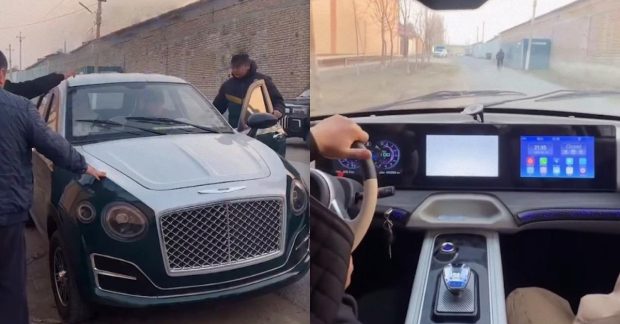 мужчина купил копию Bentley Bentayga за 3100 долларов