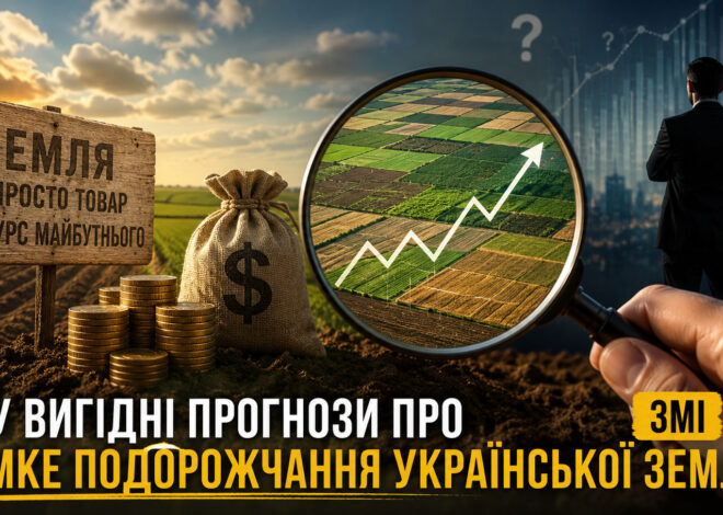 Кому вигідні прогнози про стрімке подорожчання української землі — ЗМІ