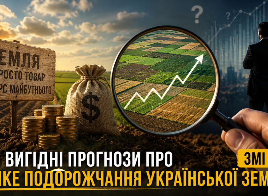 Кому вигідні прогнози про стрімке подорожчання української землі — ЗМІ