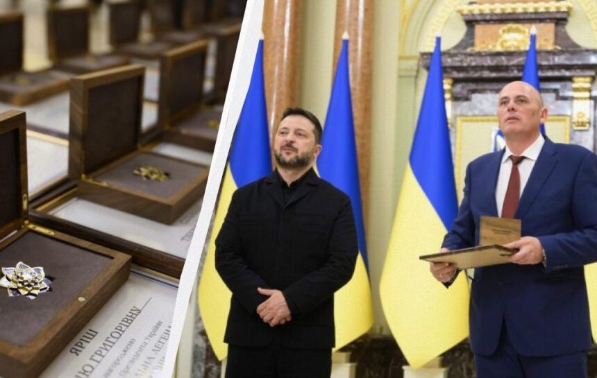 Зеленский отметил директора Приднепровской ТЭС ДТЭК наградой «Национальная легенда Украины»