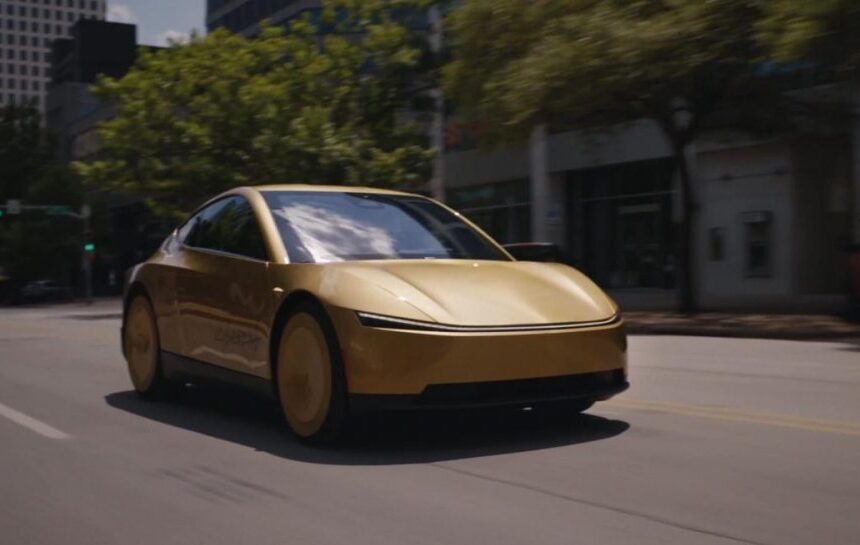Tesla вывела на улицы американского города первые Cybercab