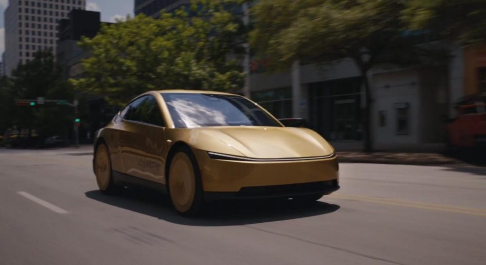 Tesla вывела на улицы американского города первые Cybercab