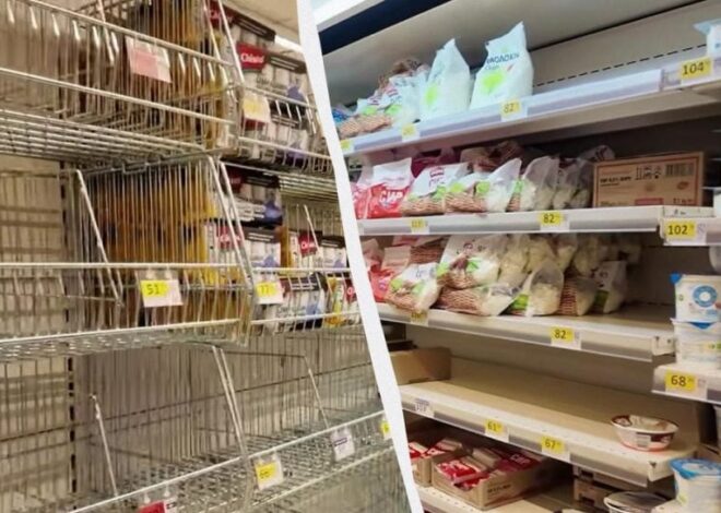 Магазины в Киеве пугают пустыми полками: где самые большие проблемы
