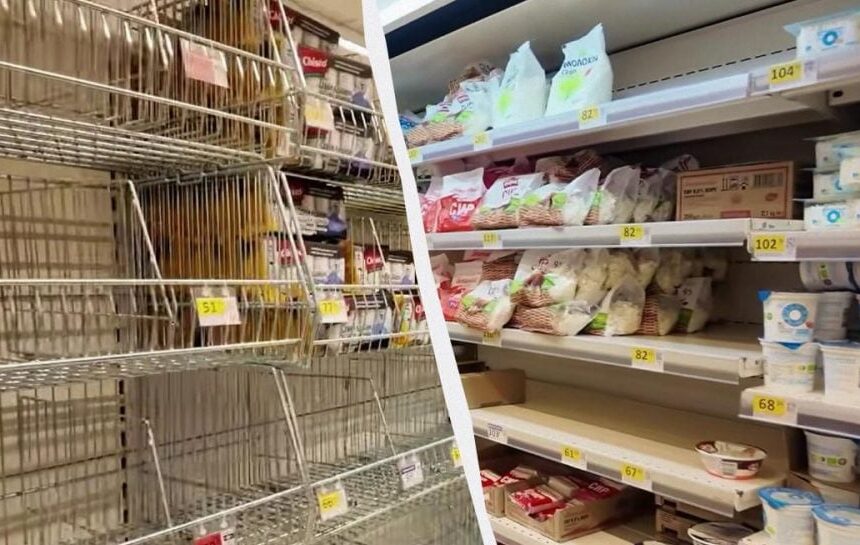 Магазины в Киеве пугают пустыми полками: где самые большие проблемы