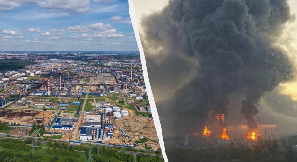 предприятие приостановило переработку нефти после атаки украинских БПЛА